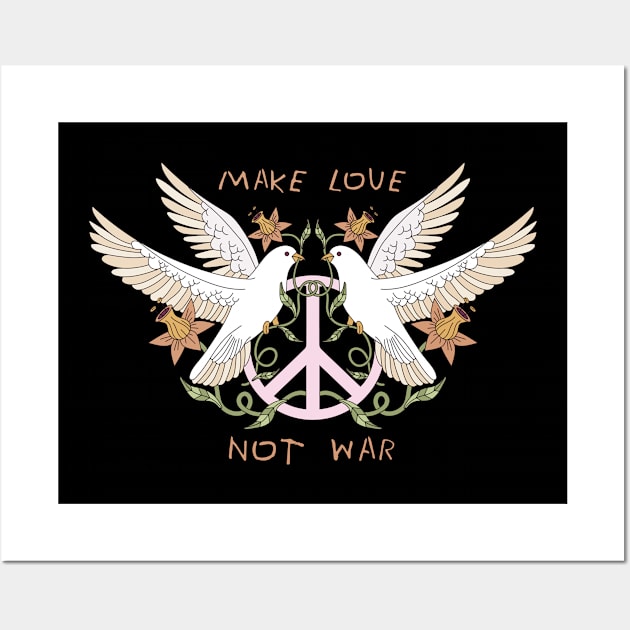 make love not war Wall Art by killzilla